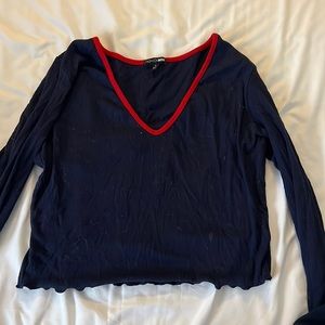 Fashion Nova Crop Long Sleeve